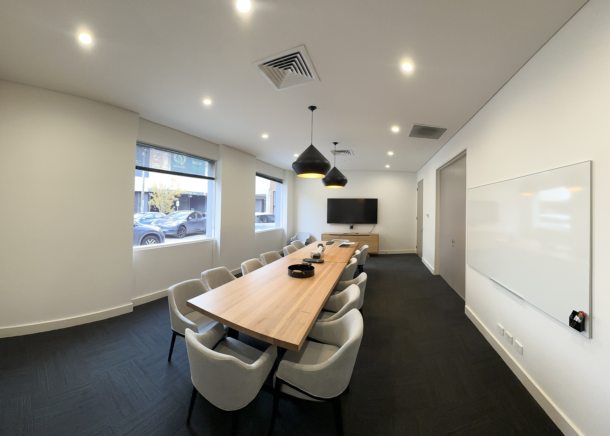 6 Person Coworking Desk