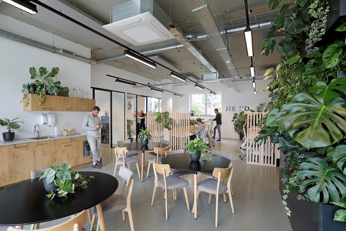 2 Person Coworking Desk