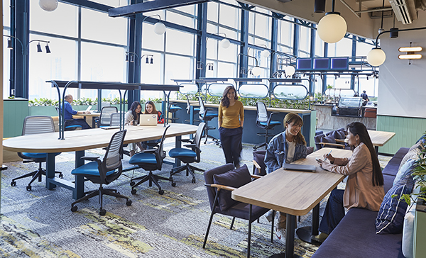 2 Person Coworking Desk