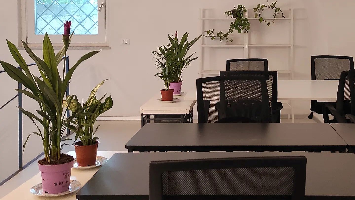 1 Person Coworking Desk