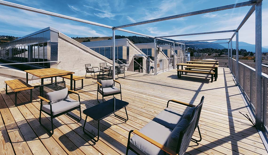 2 Person Coworking Desk