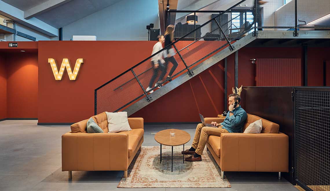 1 Person Coworking Desk