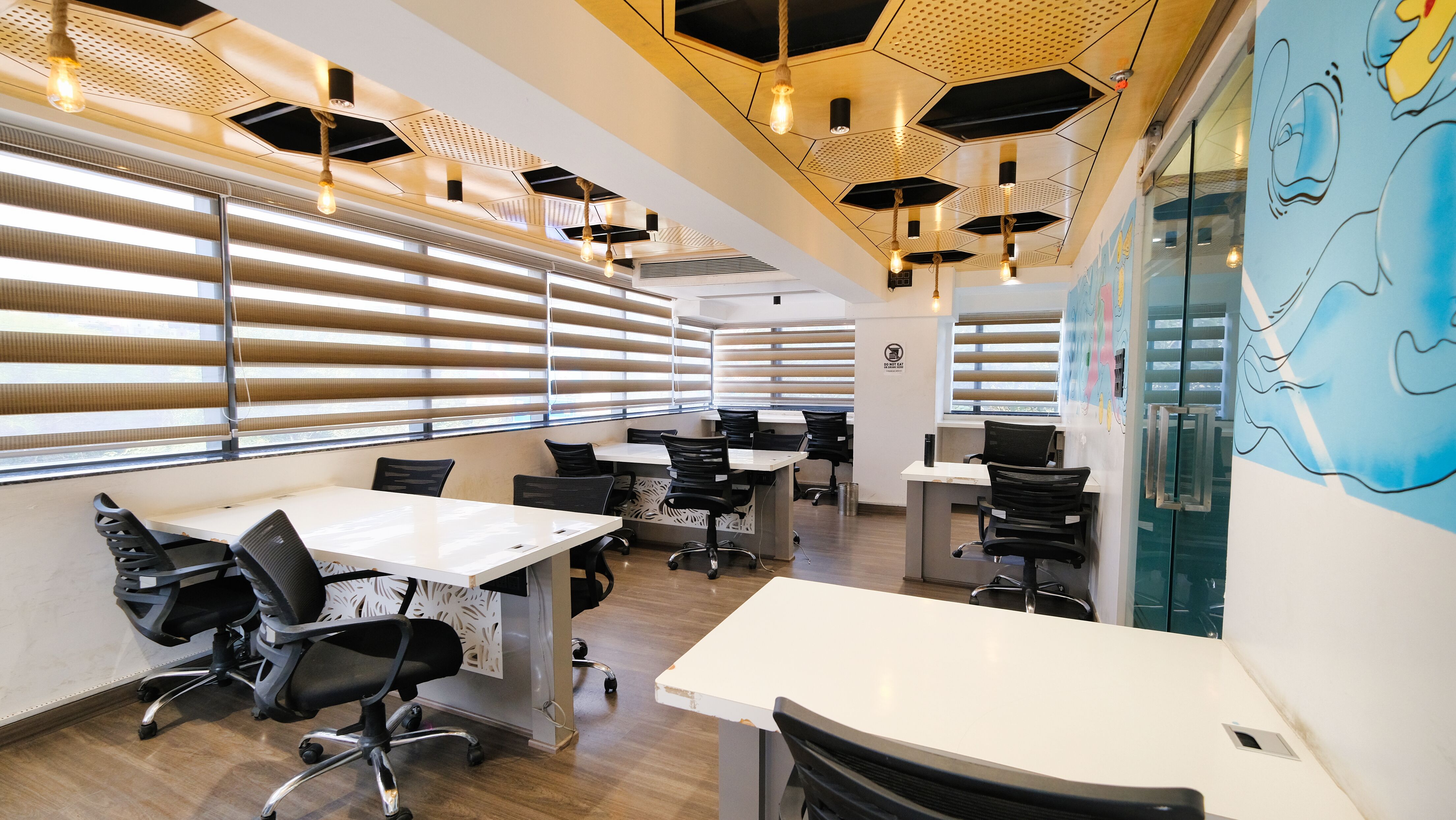 2 Person Coworking Desk