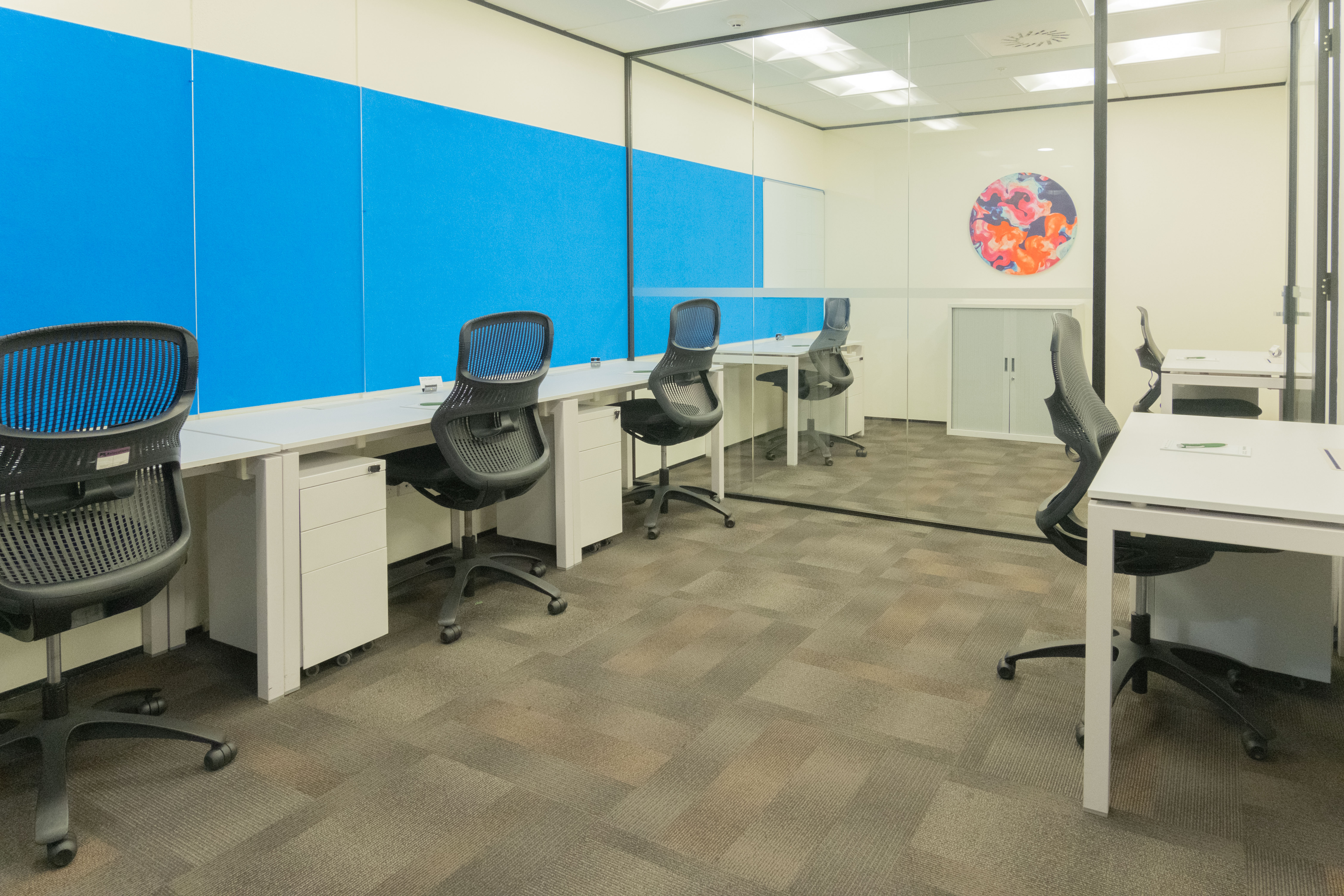 1 Person Coworking Desk