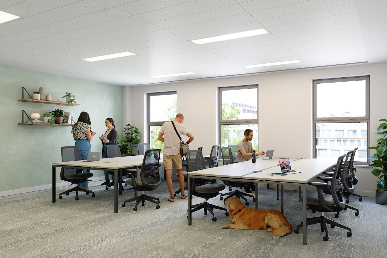 14 Person Private Office