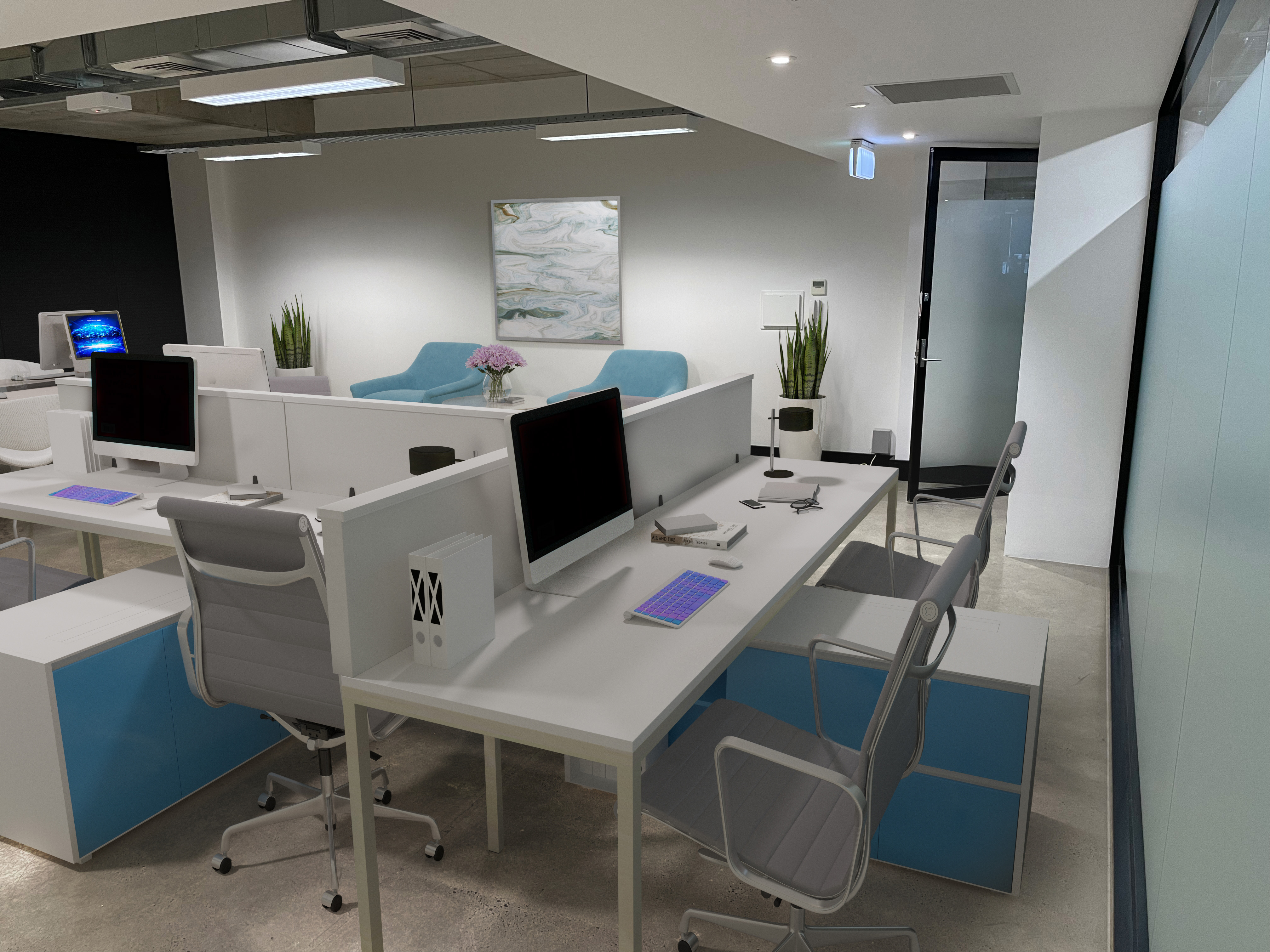 8 Person Private Office