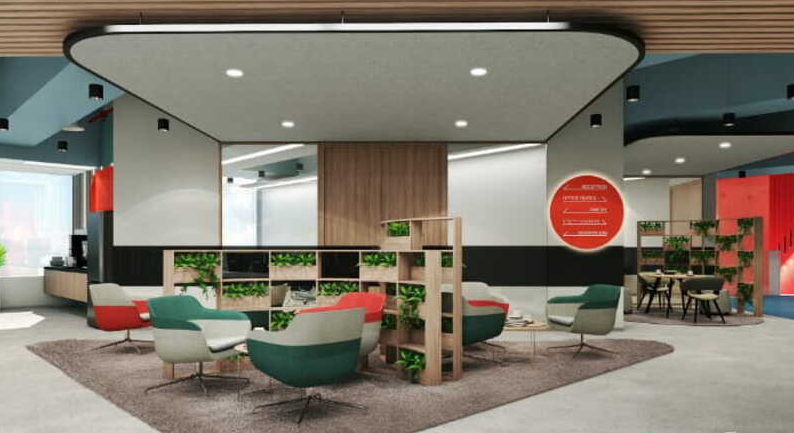 60 Person Private Office