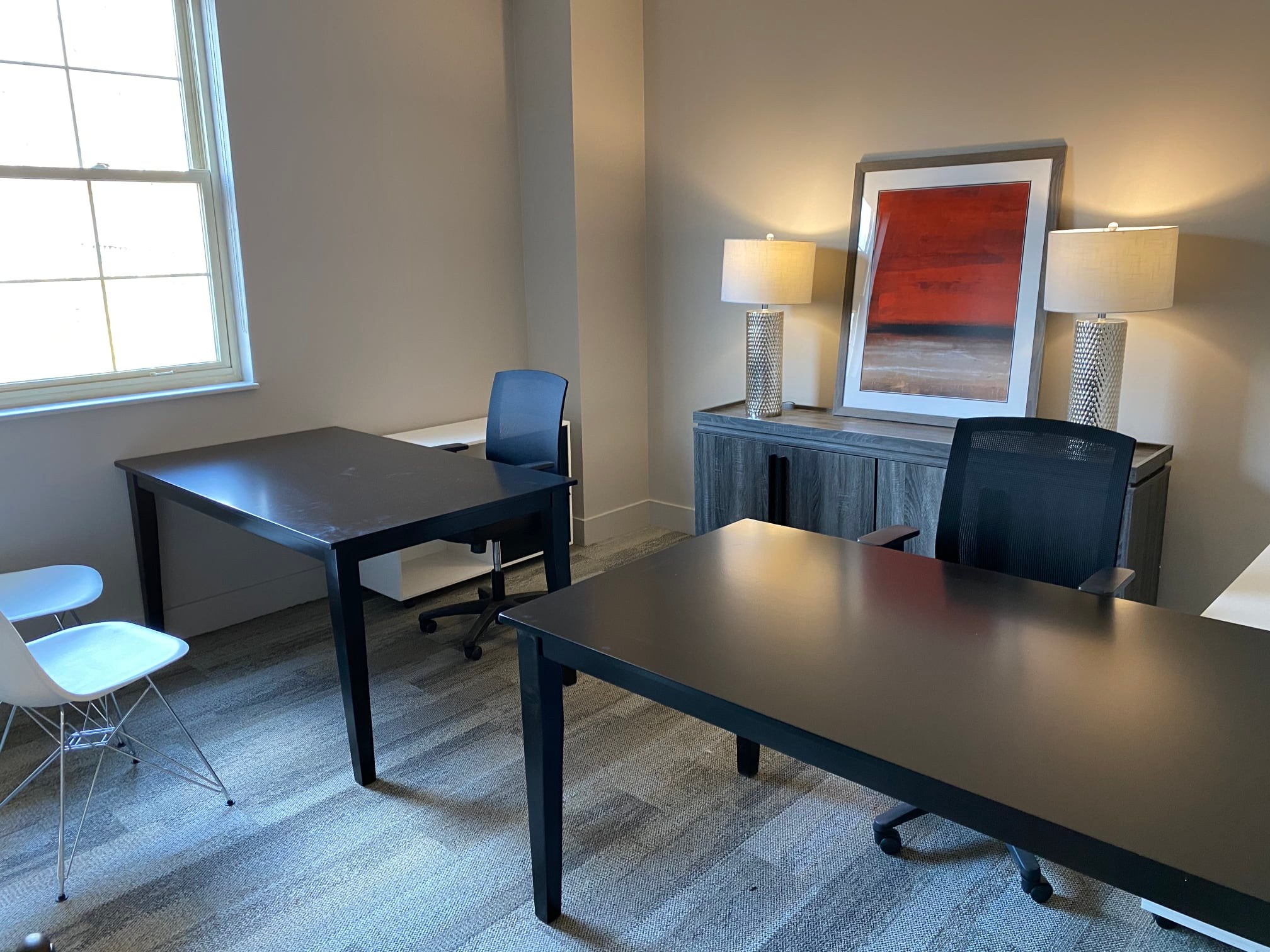 5 Person Coworking Desk