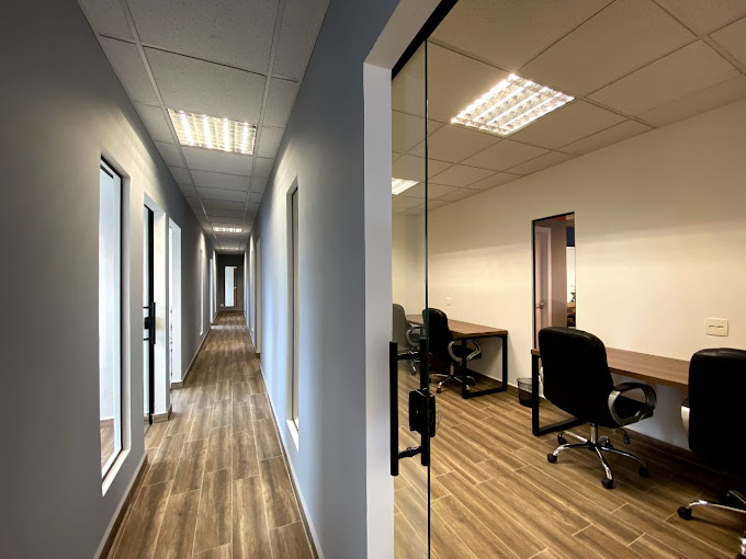 5 Person Coworking Desk