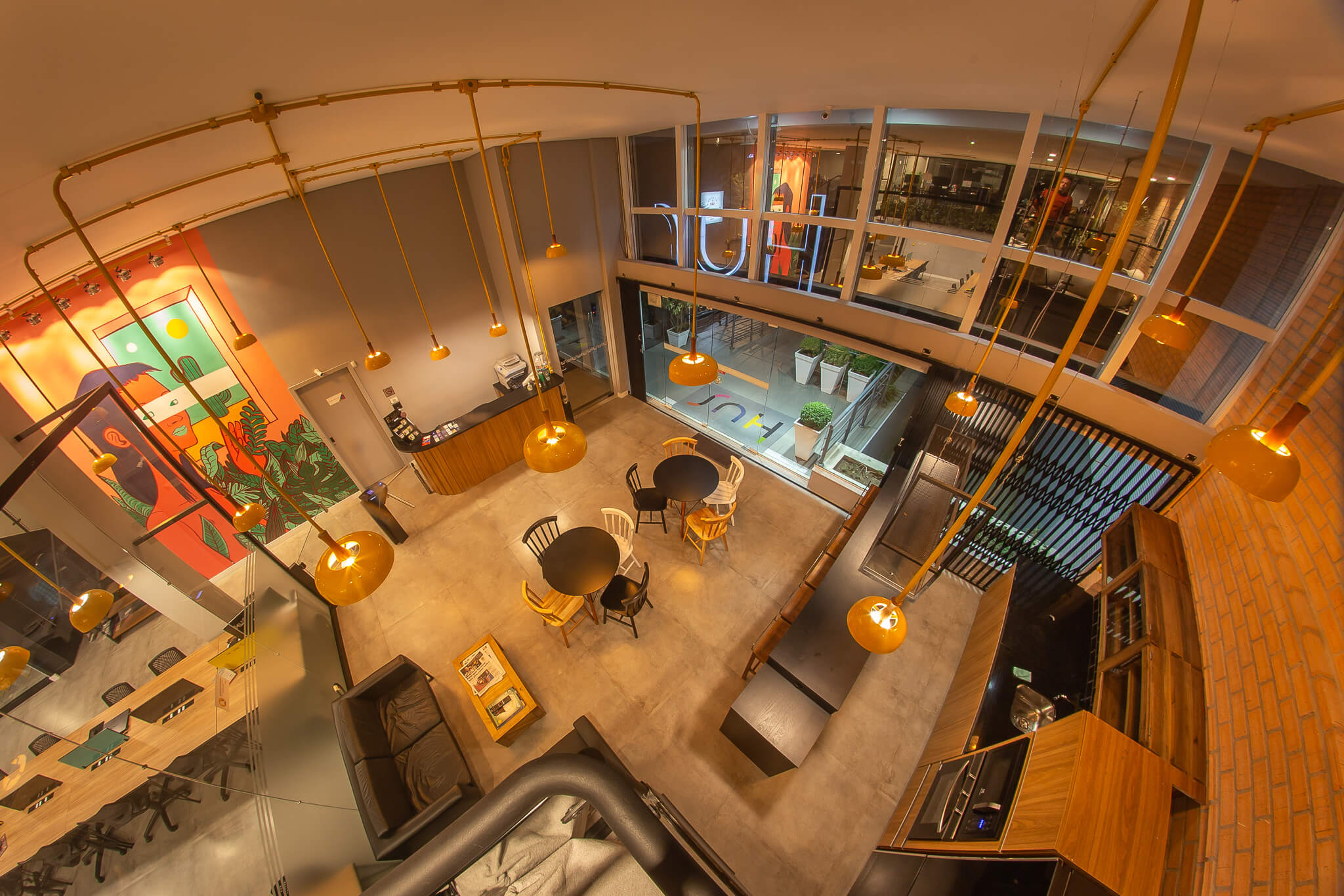 2 Person Coworking Desk