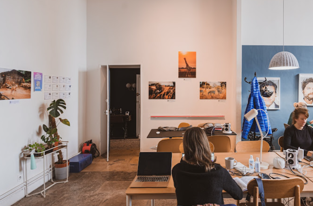 2 Person Coworking Desk