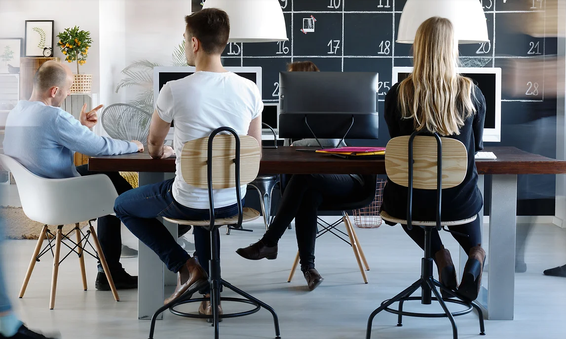 1 Person Coworking Desk