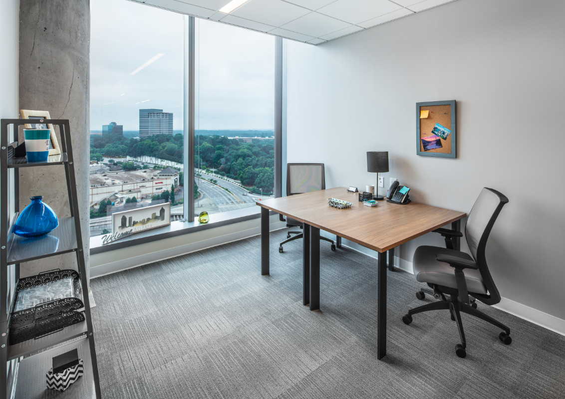 2 Person Coworking Desk