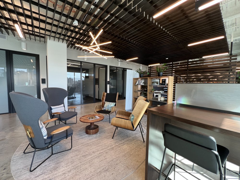 5 Person Coworking Desk