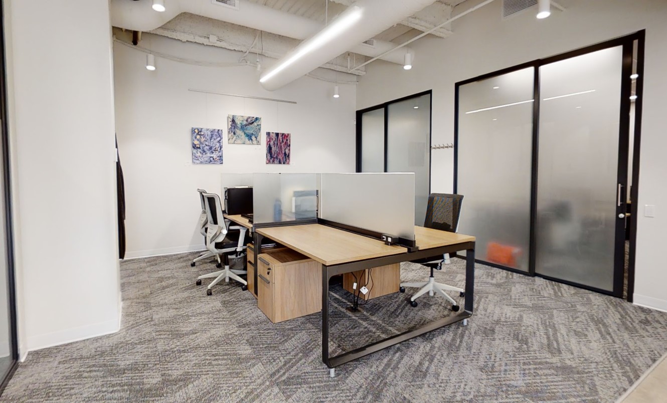 1 Person Coworking Desk