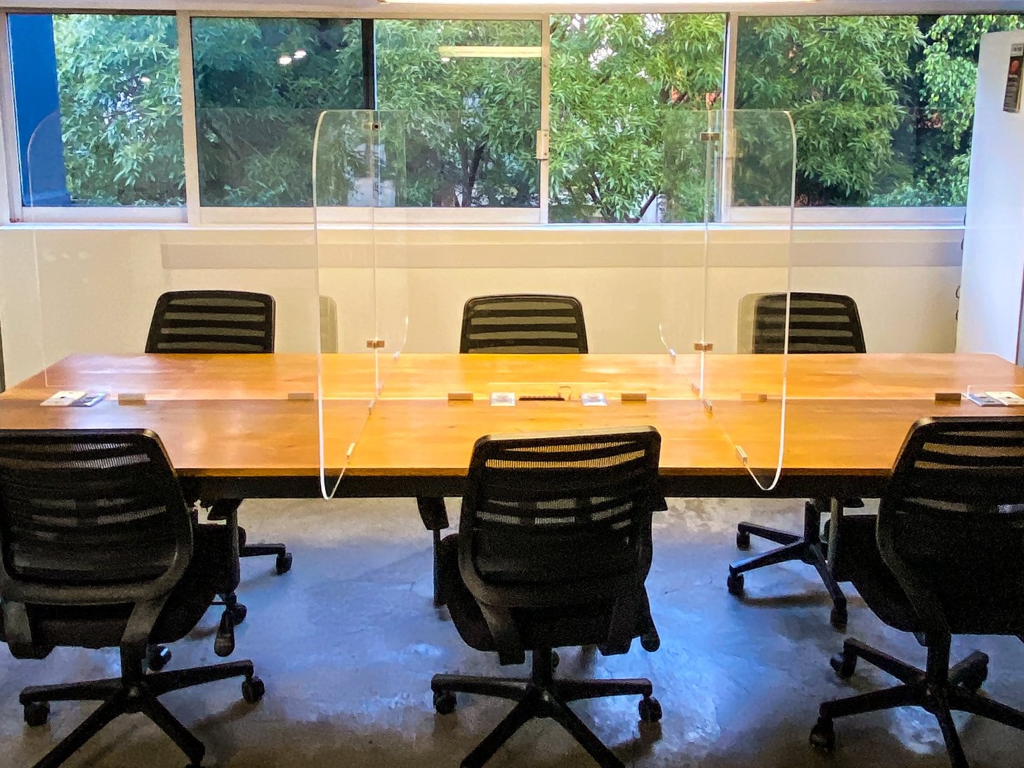 2 Person Coworking Desk