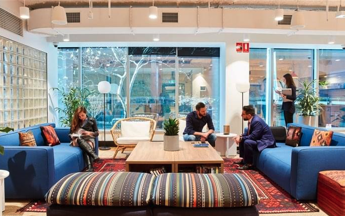 1 Person Coworking Desk