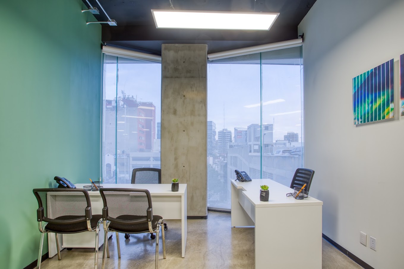 9 Person Private Office