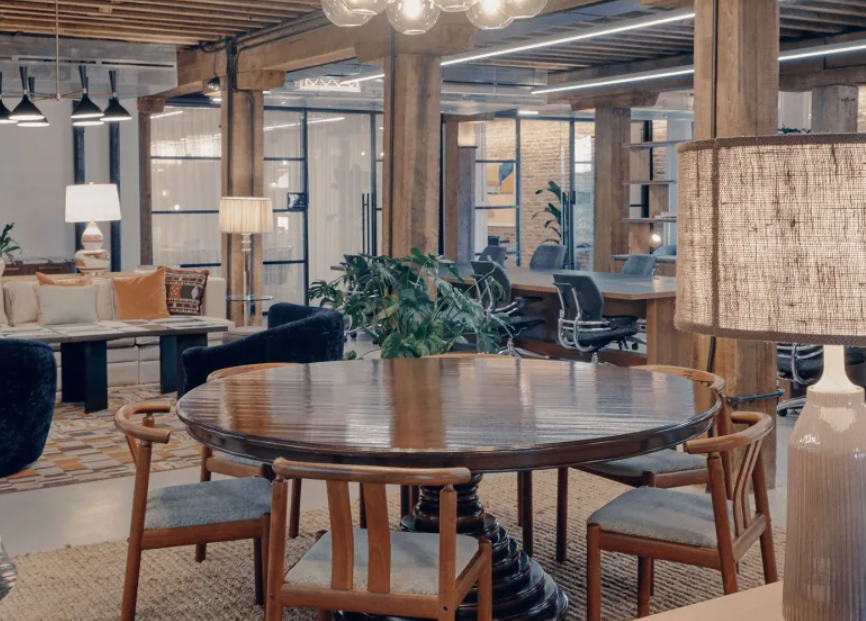 4 Person Coworking Desk