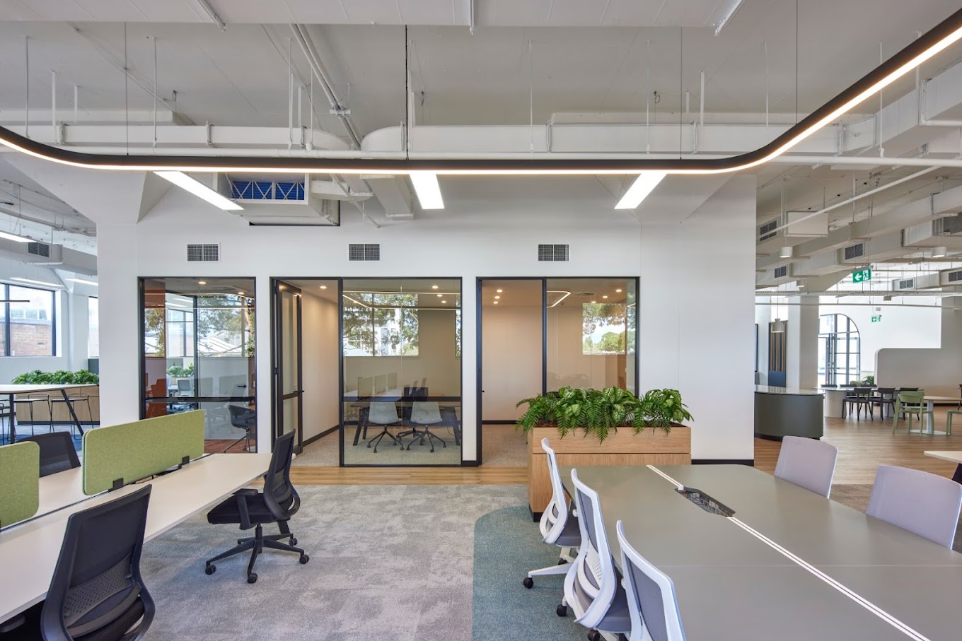 1 Person Coworking Desk