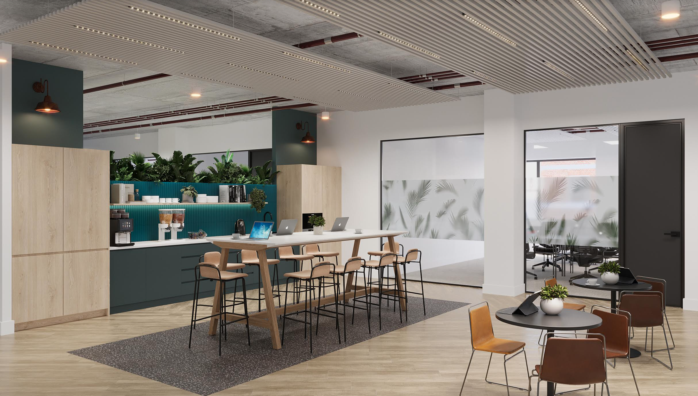 1 Person Coworking Desk