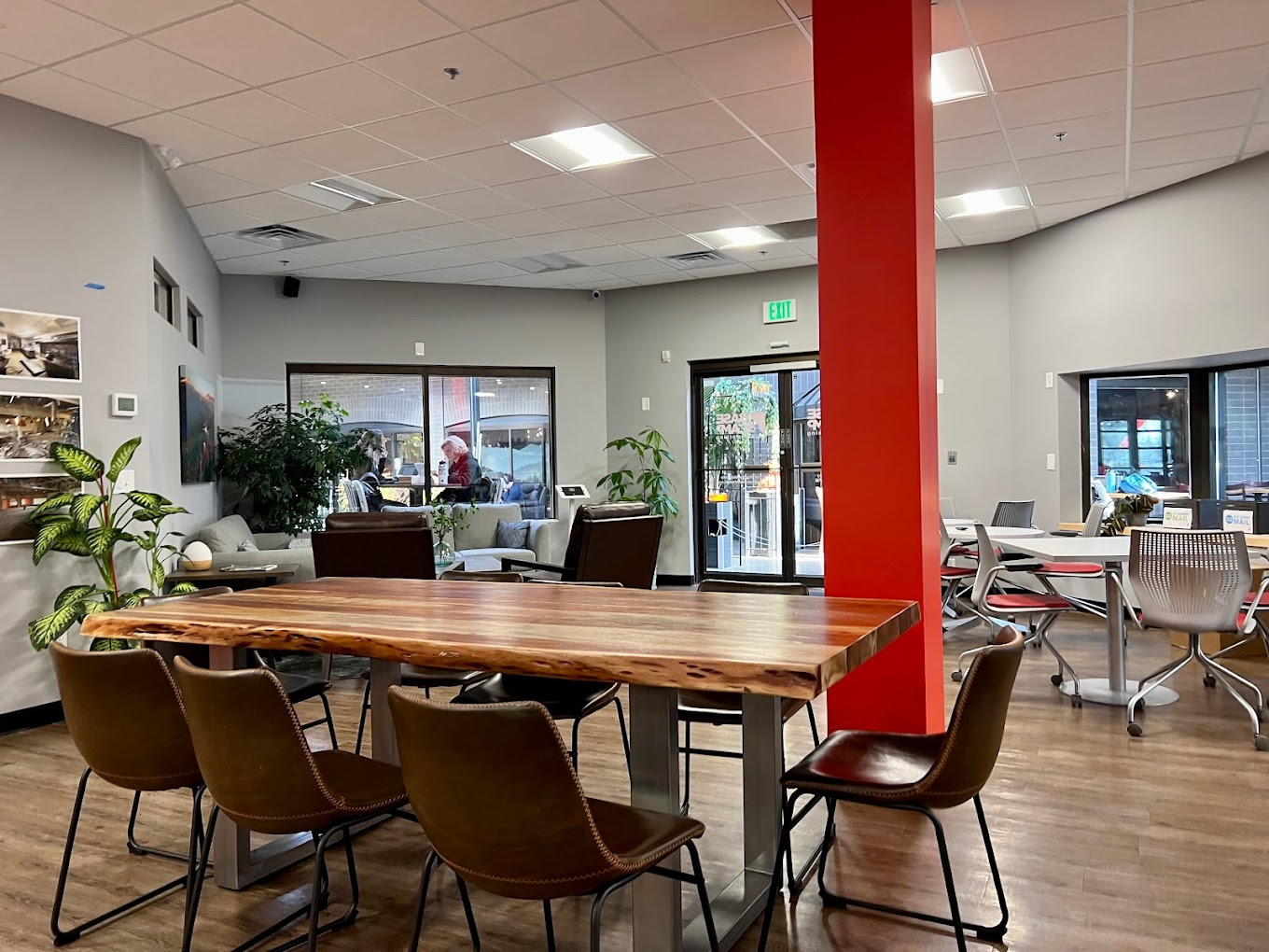 2 Person Coworking Desk