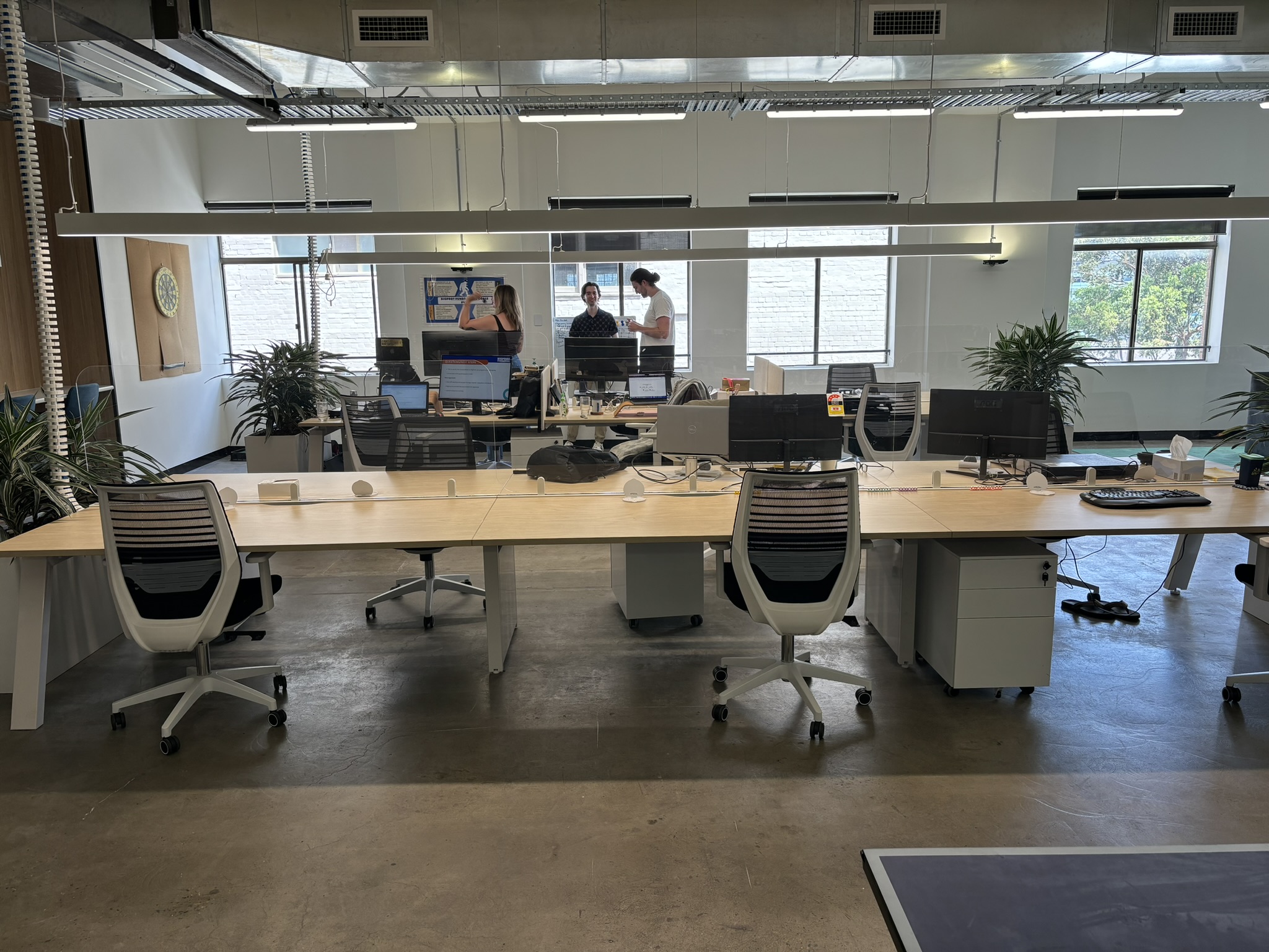 2 Person Coworking Desk