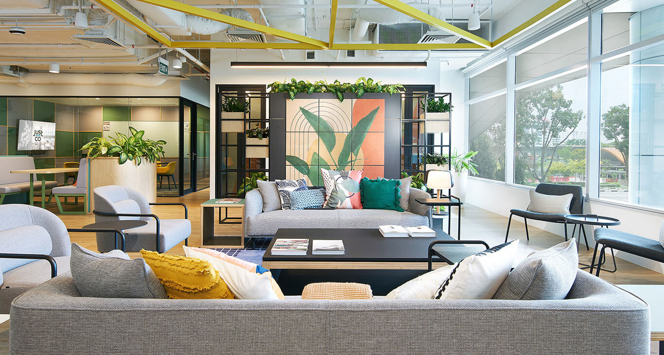 2 Person Coworking Desk