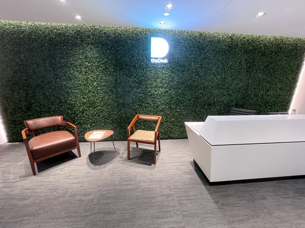 5 Person Coworking Desk