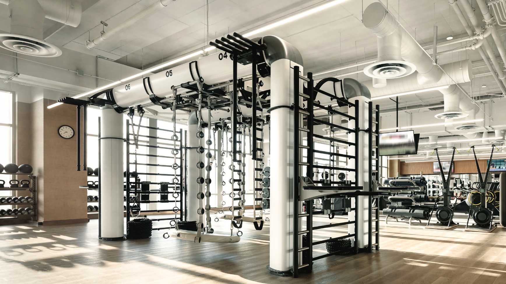 3 Person Coworking Desk