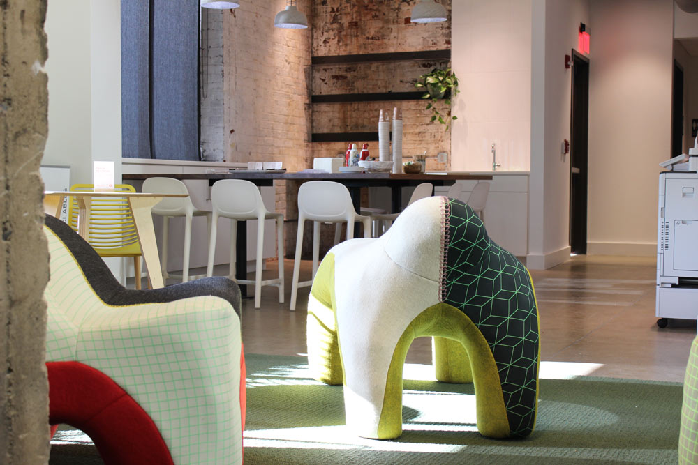 5 Person Coworking Desk