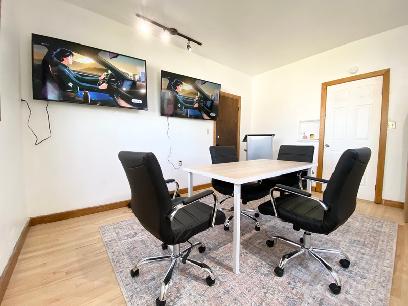 5 Person Coworking Desk