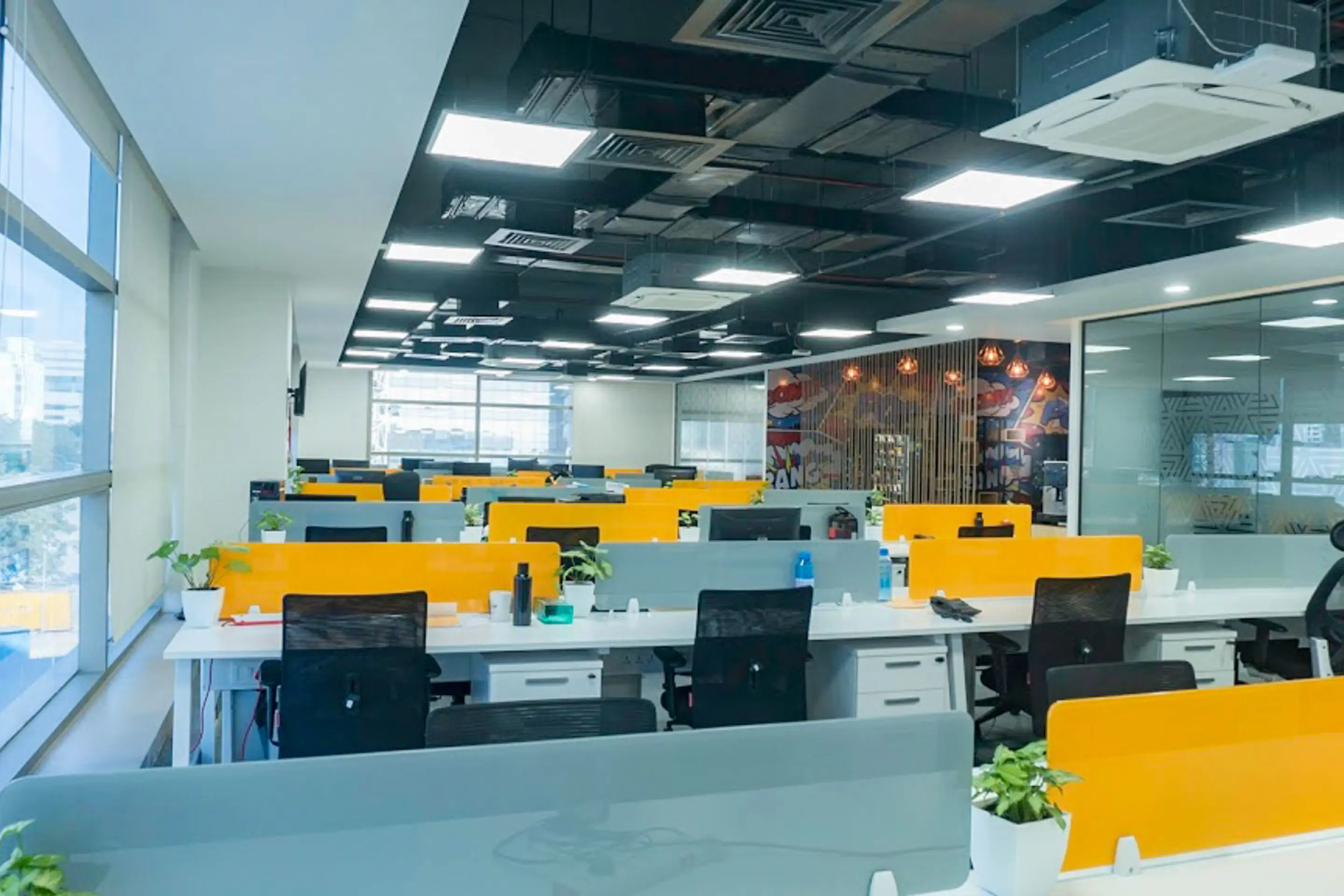 M Office Raja 20 Person Private Office at Raja Ram Mohan Roy Rd Sampangi Rama Nagara ...