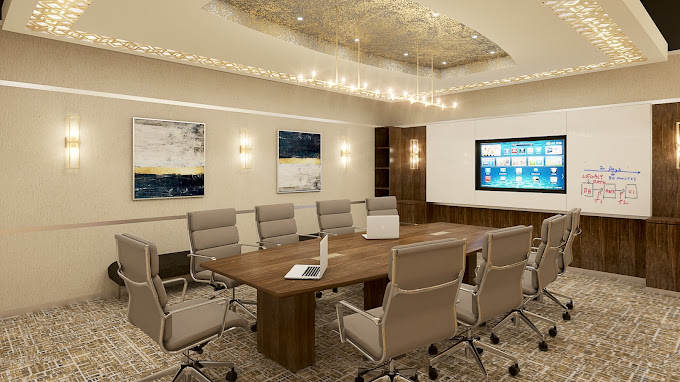 4 Person Coworking Desk