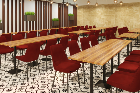 2 Person Coworking Desk