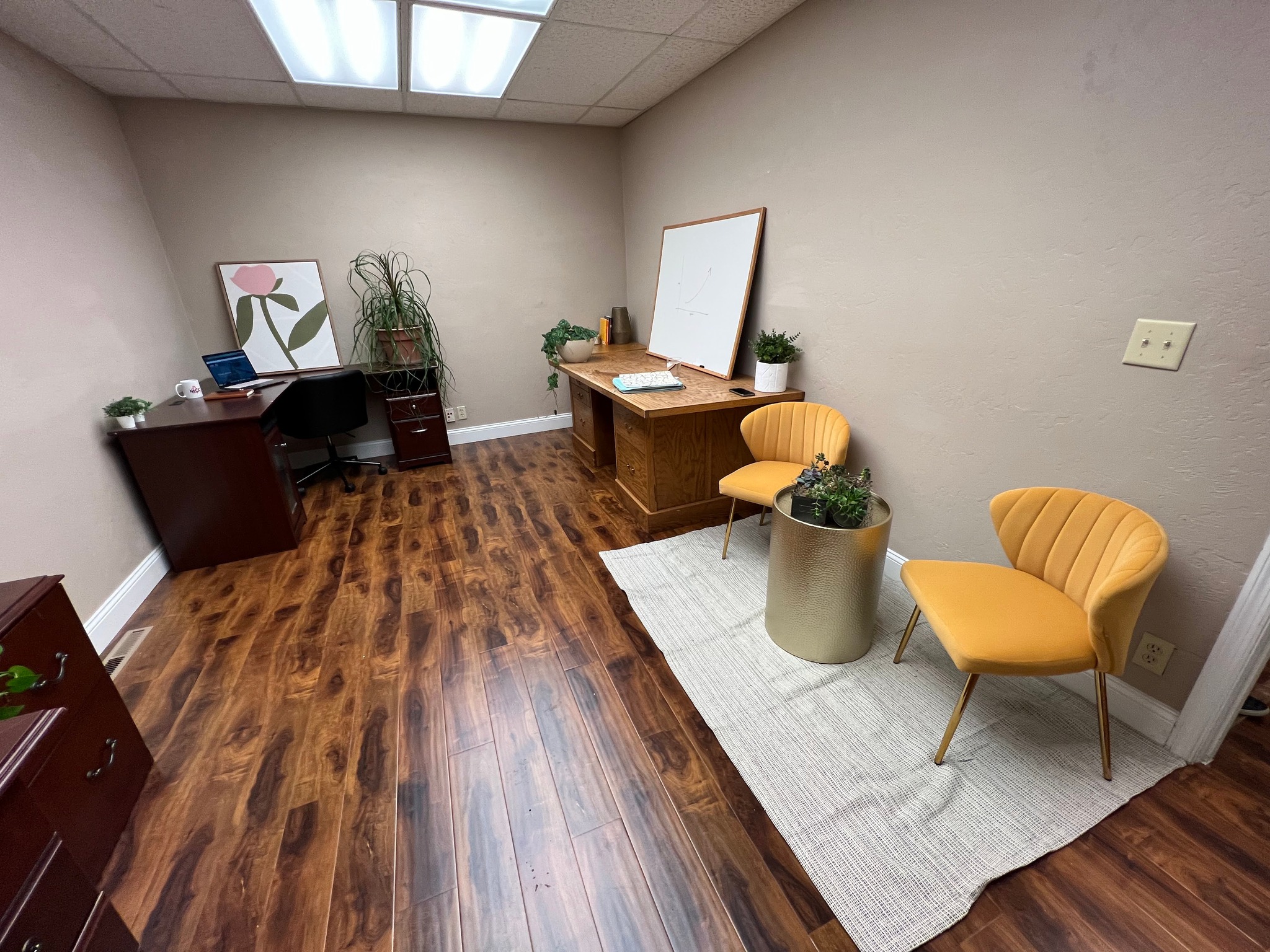 5 Person Coworking Desk