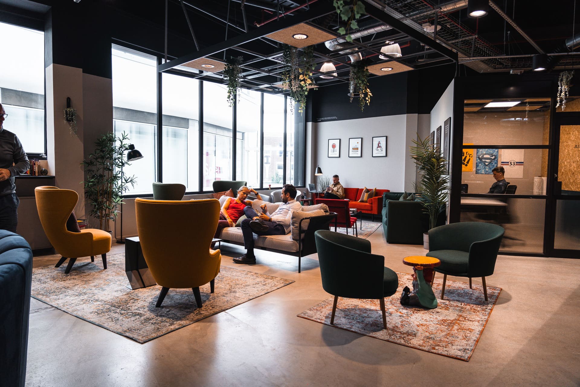 1 Person Coworking Desk