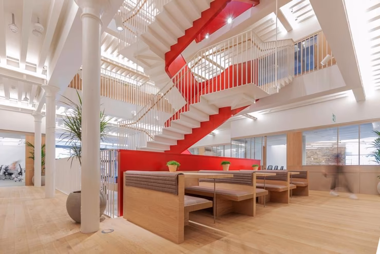 6 Person Coworking Desk