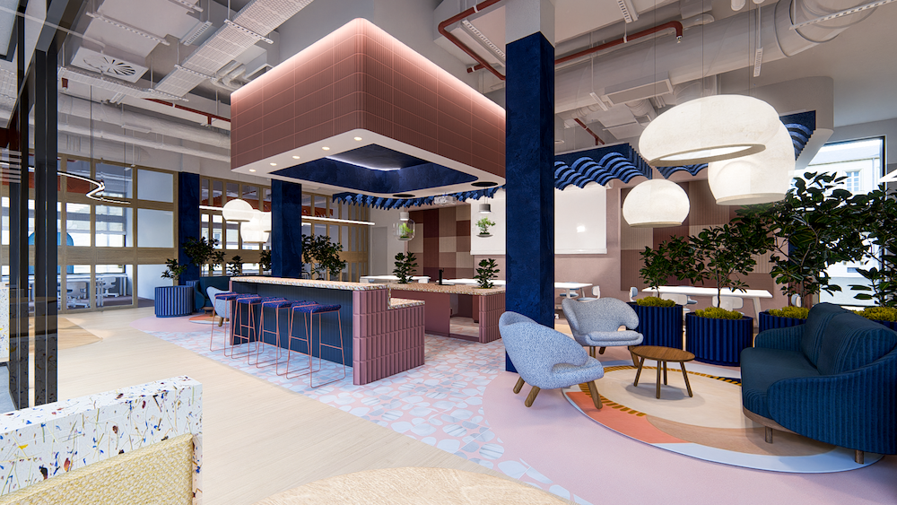 1 Person Coworking Desk