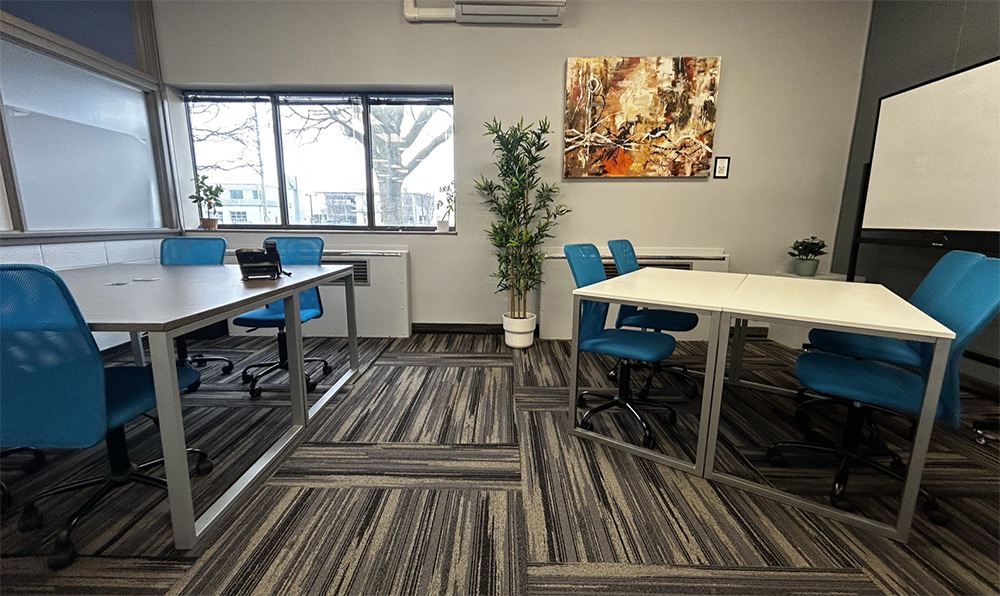 2 Person Coworking Desk