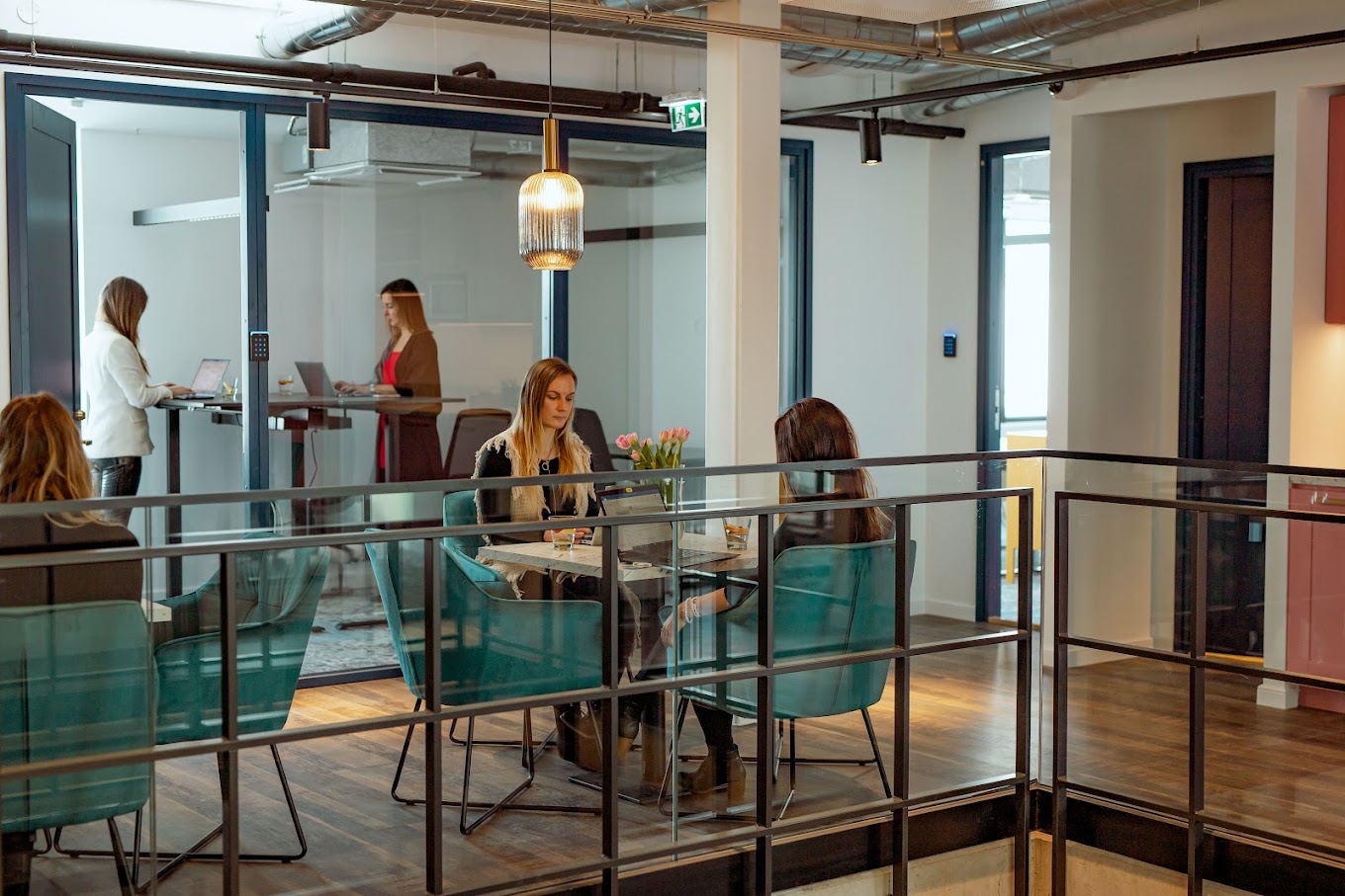 1 Person Coworking Desk