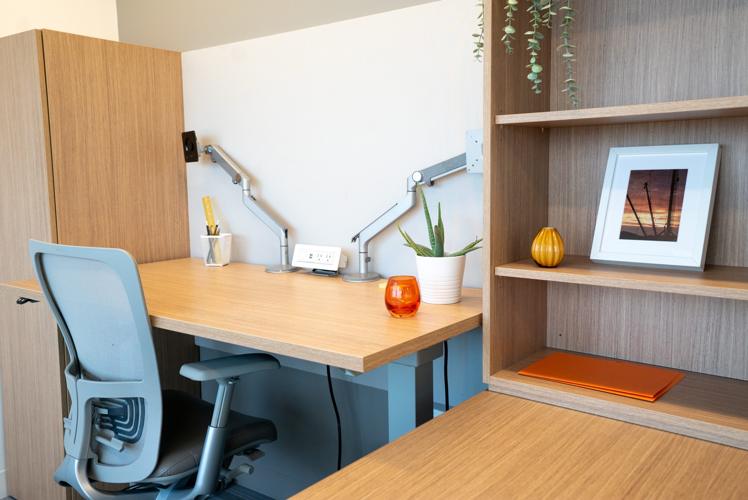 2 Person Coworking Desk