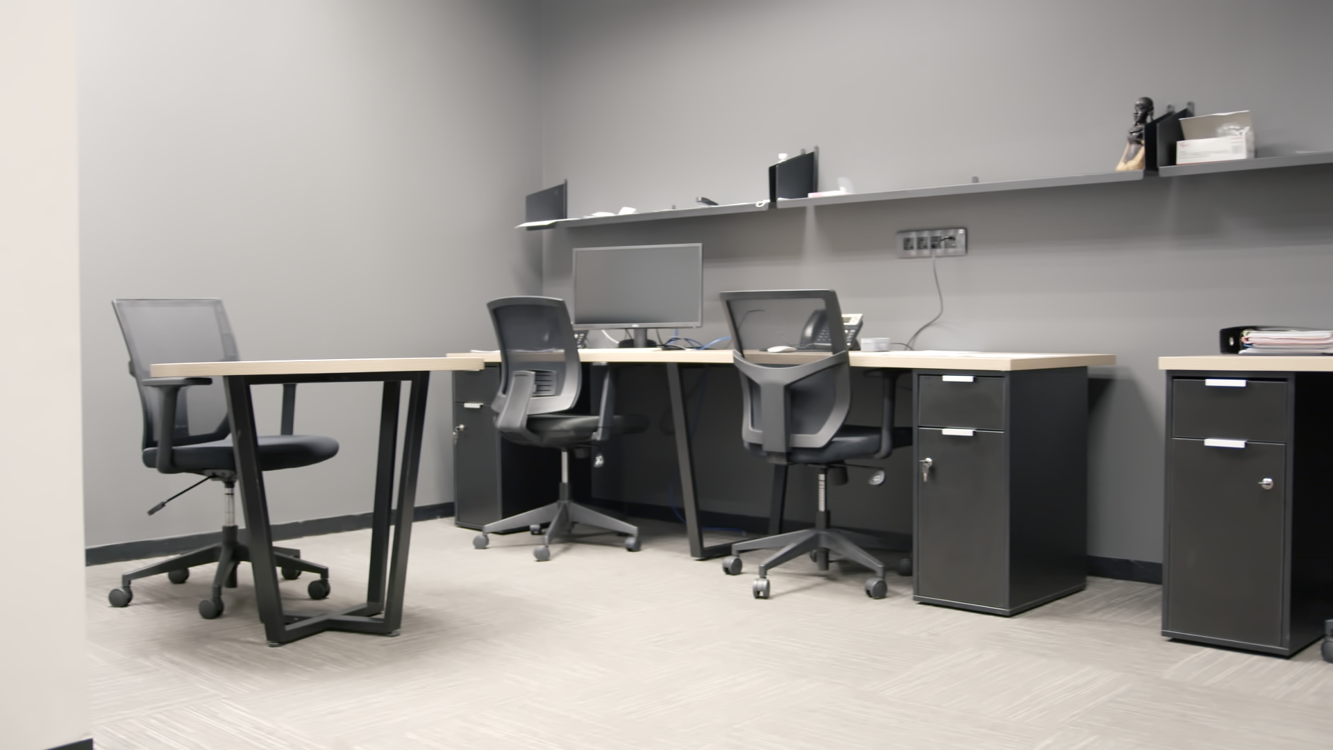 2 Person Coworking Desk