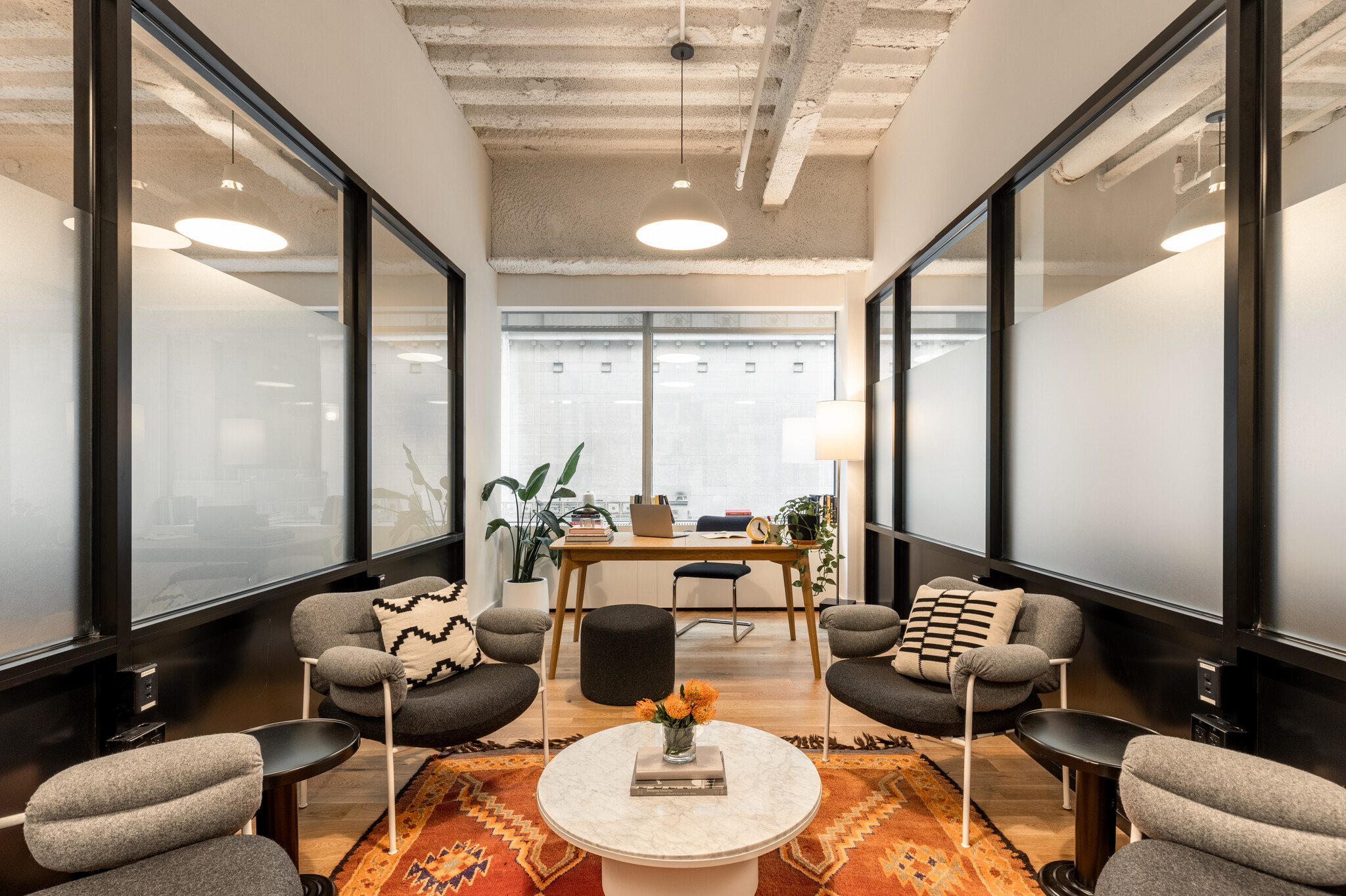 1 Person Coworking Desk