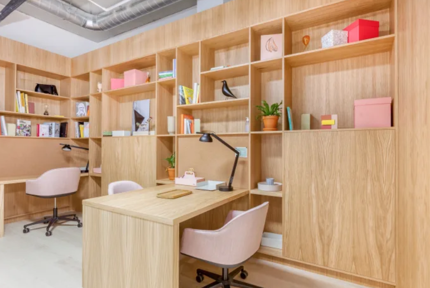 1 Person Coworking Desk