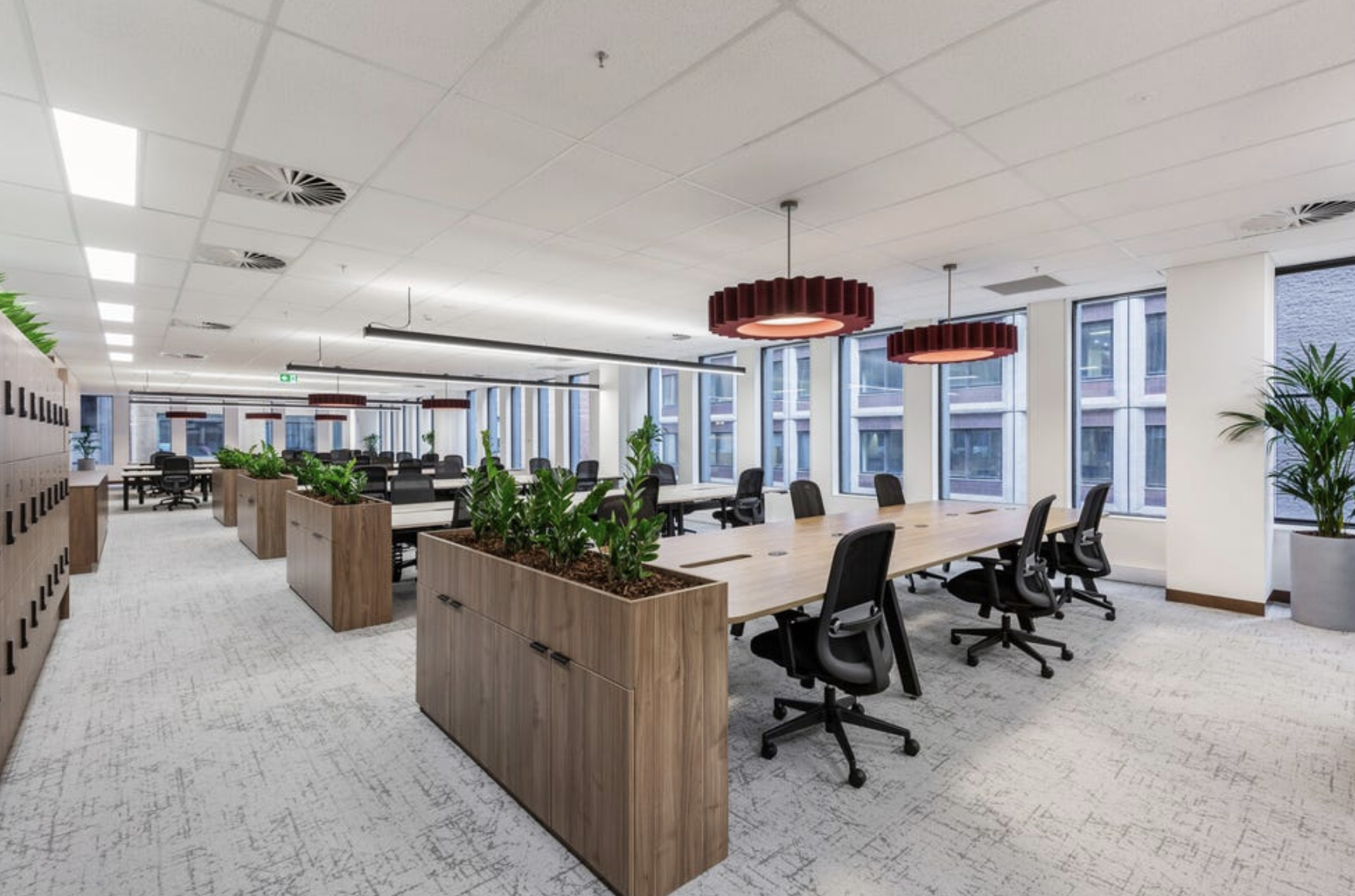 1 Person Coworking Desk