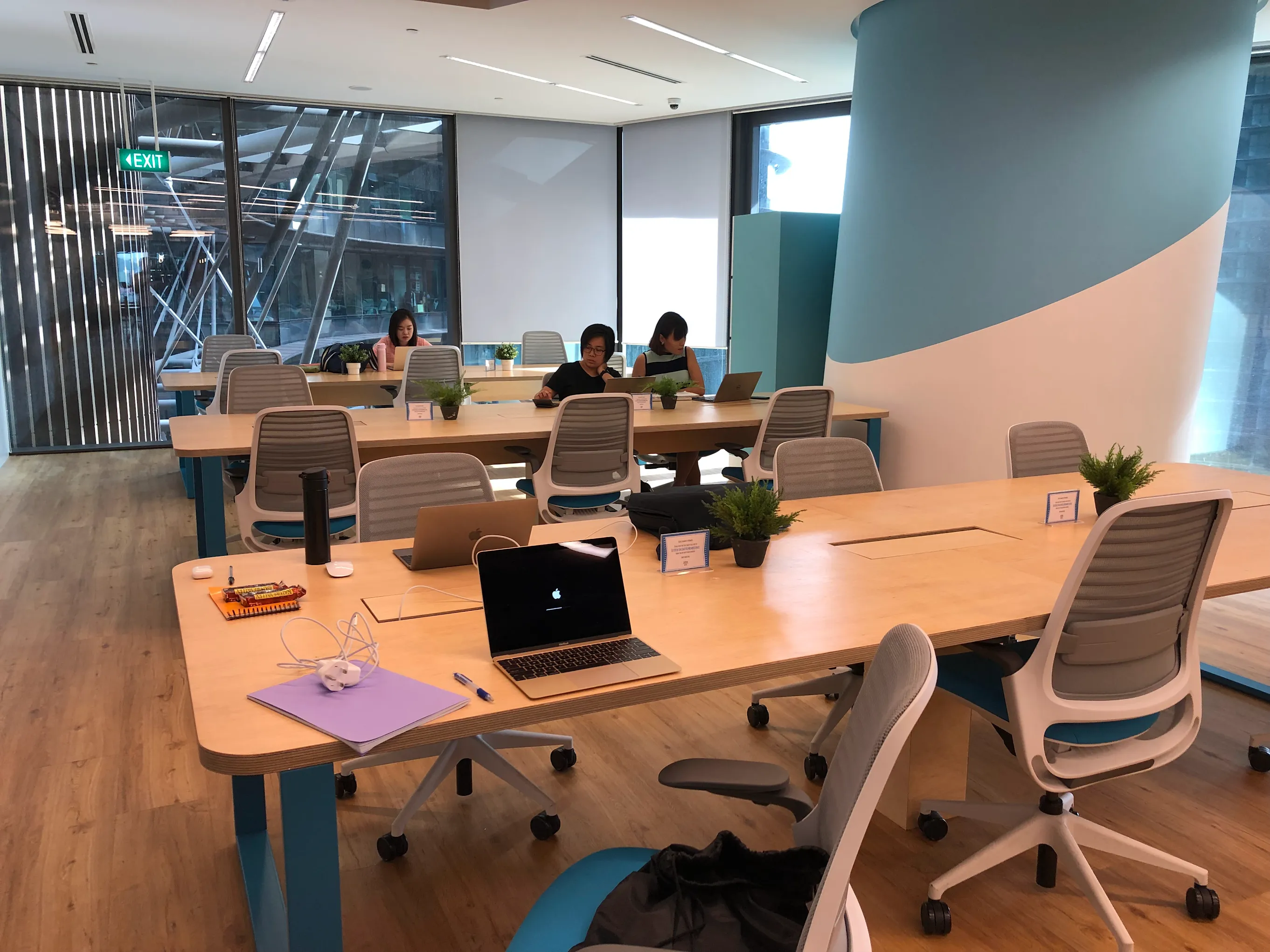 2 Person Coworking Desk