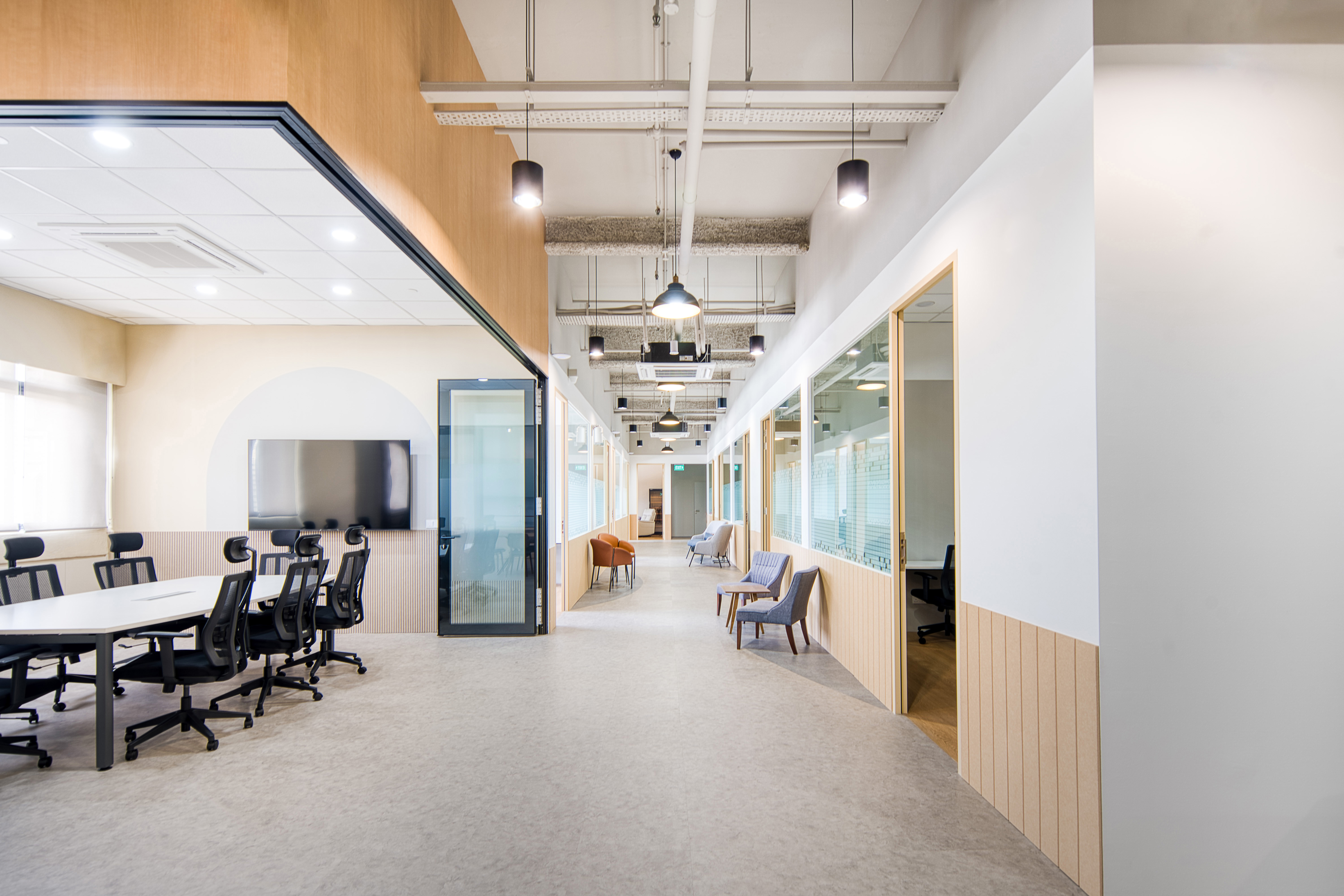 1 Person Coworking Desk