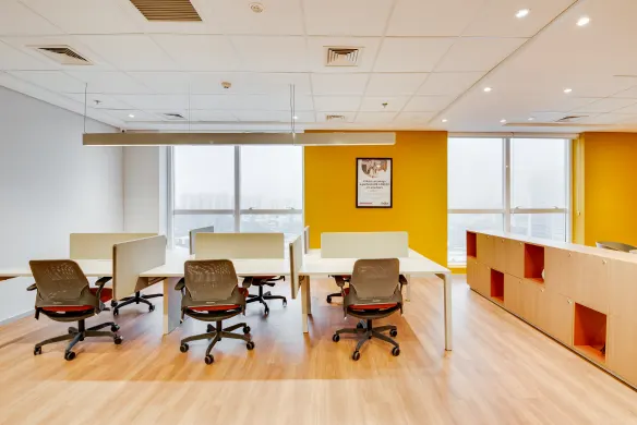 1 Person Coworking Desk