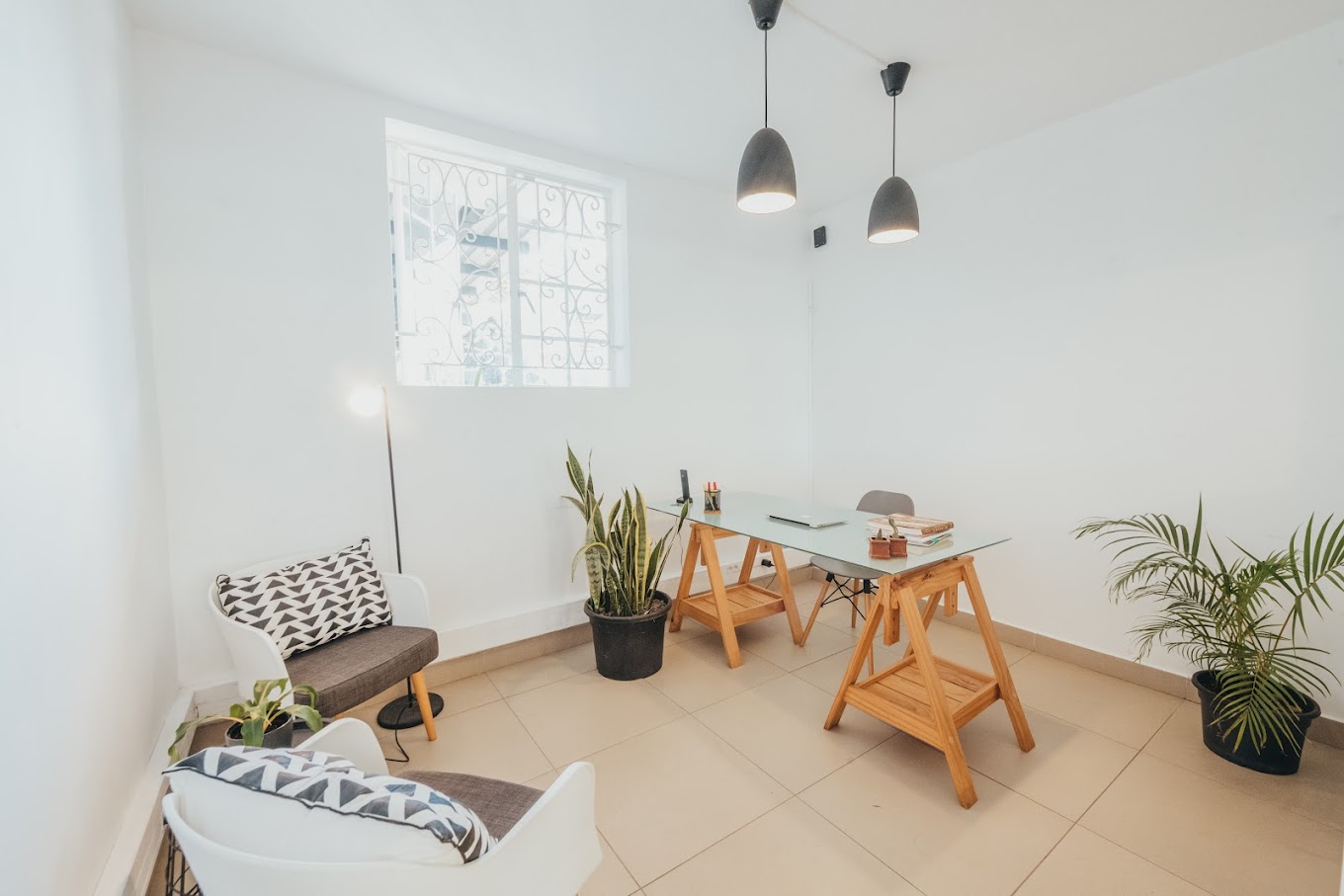 2 Person Coworking Desk